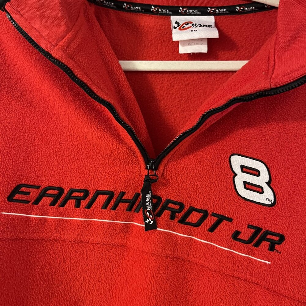 Vintage Dale Earnhardt Jr. NASCAR Fleece Pullover 2XL